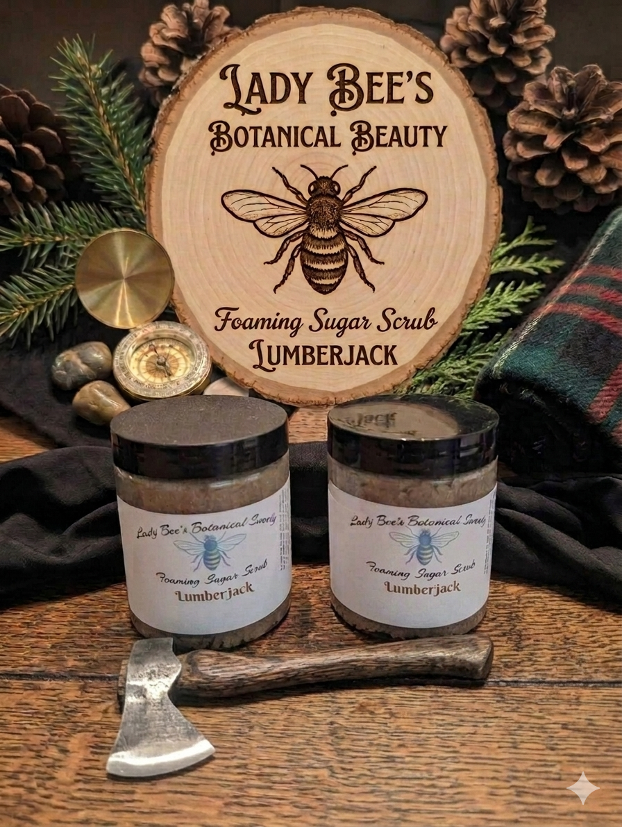 Foaming Sugar Scrub For Men